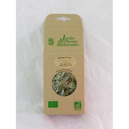 Sachet mélange du soir BIO (verveine, tilleul, camomille)