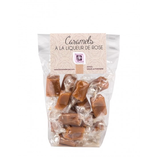 Caramels à la rose 100g