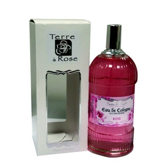 eau de cologne à la rose 125ml-Terre de rose