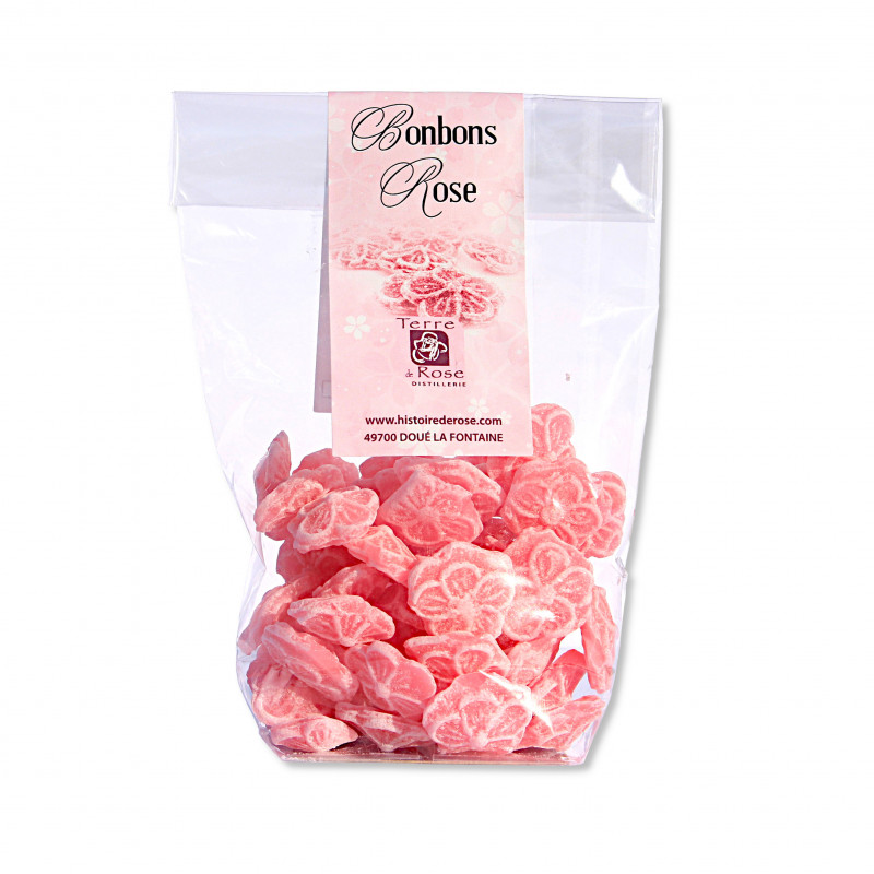 Bonbons gélifiés maison au rosé