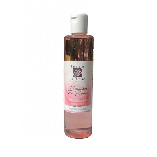 recharge 250ml pour bouquet parfumé bouton de rose