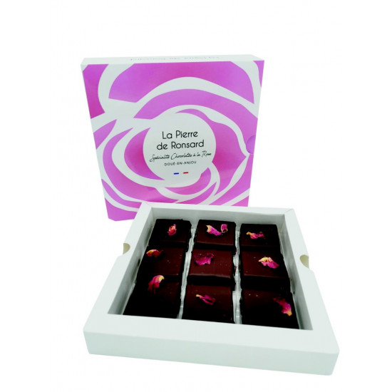 Chocolat à la rose 90g