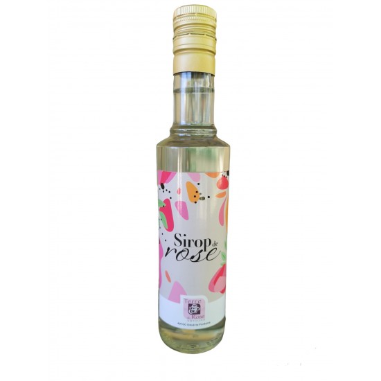 Sirop de rose naturel  35 cL
