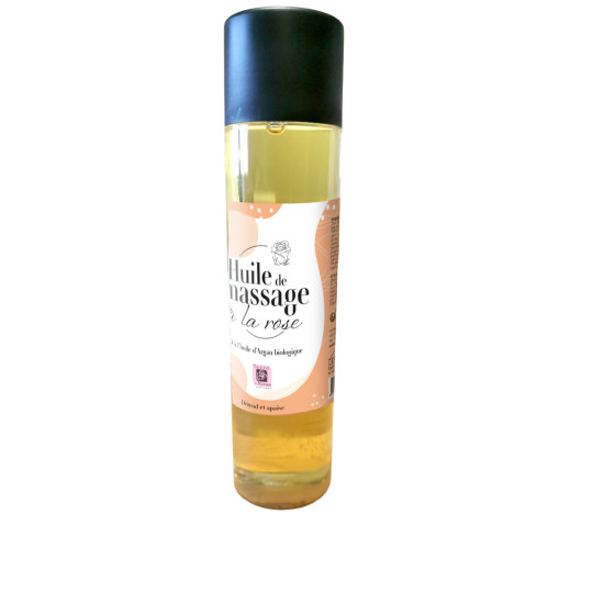 Massage Oil with Rose
