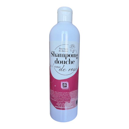 Shampoing douche à la rose 400 ml | Terre de Rose