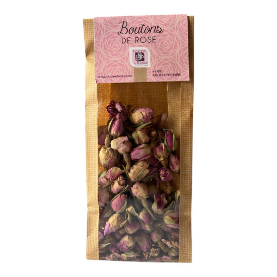 boutons de roses séchées