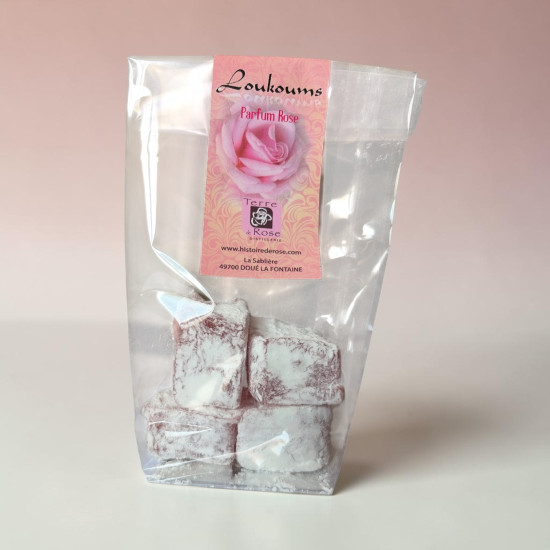 Rose Turkish Delight 100 g – rose flavoured sweets