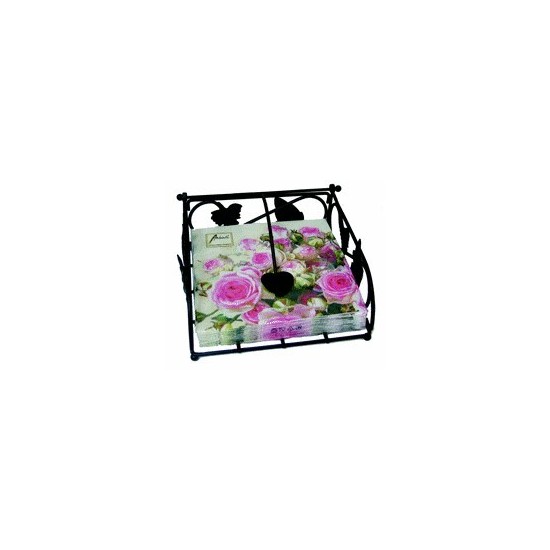 Porte serviettes + 20 serviettes